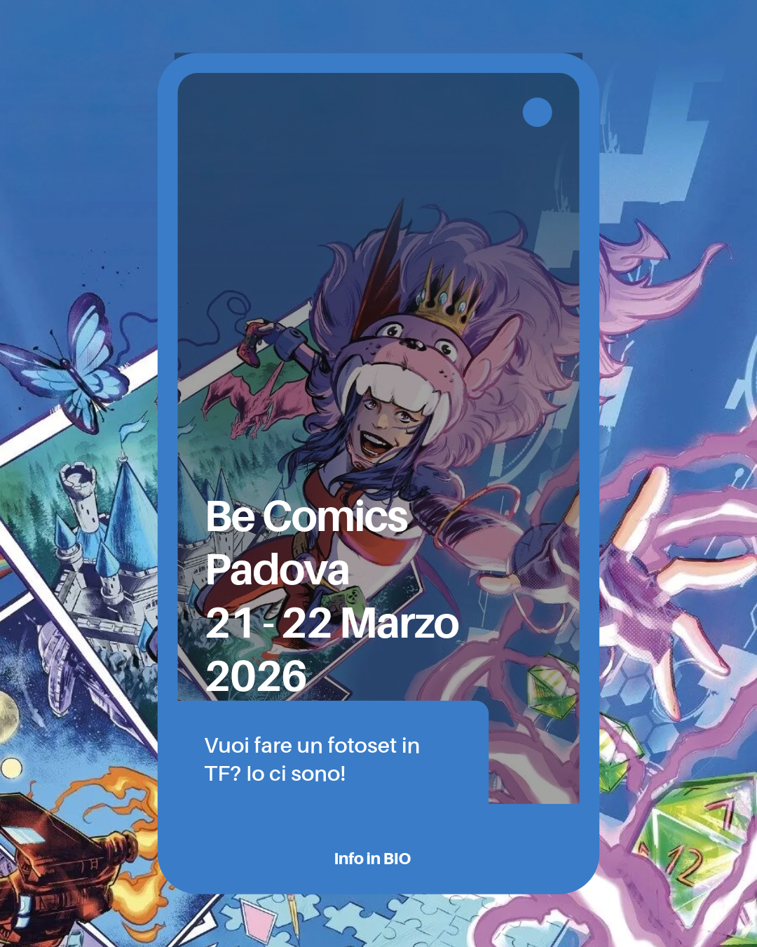 Foto Set BeComics Padova 2026 in TF